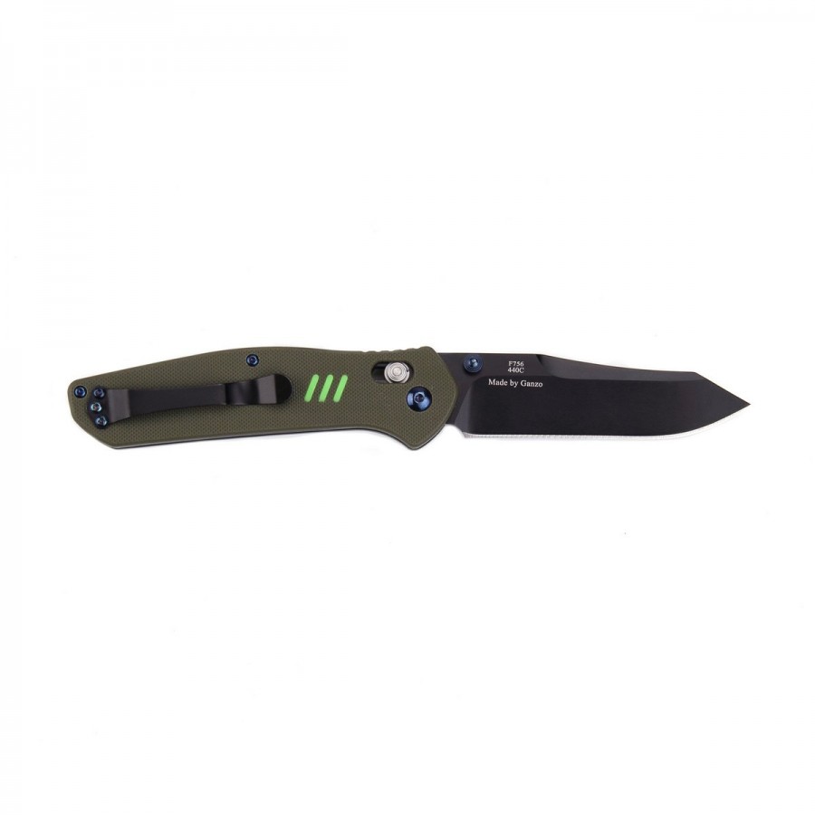 Knife Firebird F7563 (Black, Green, Orange)